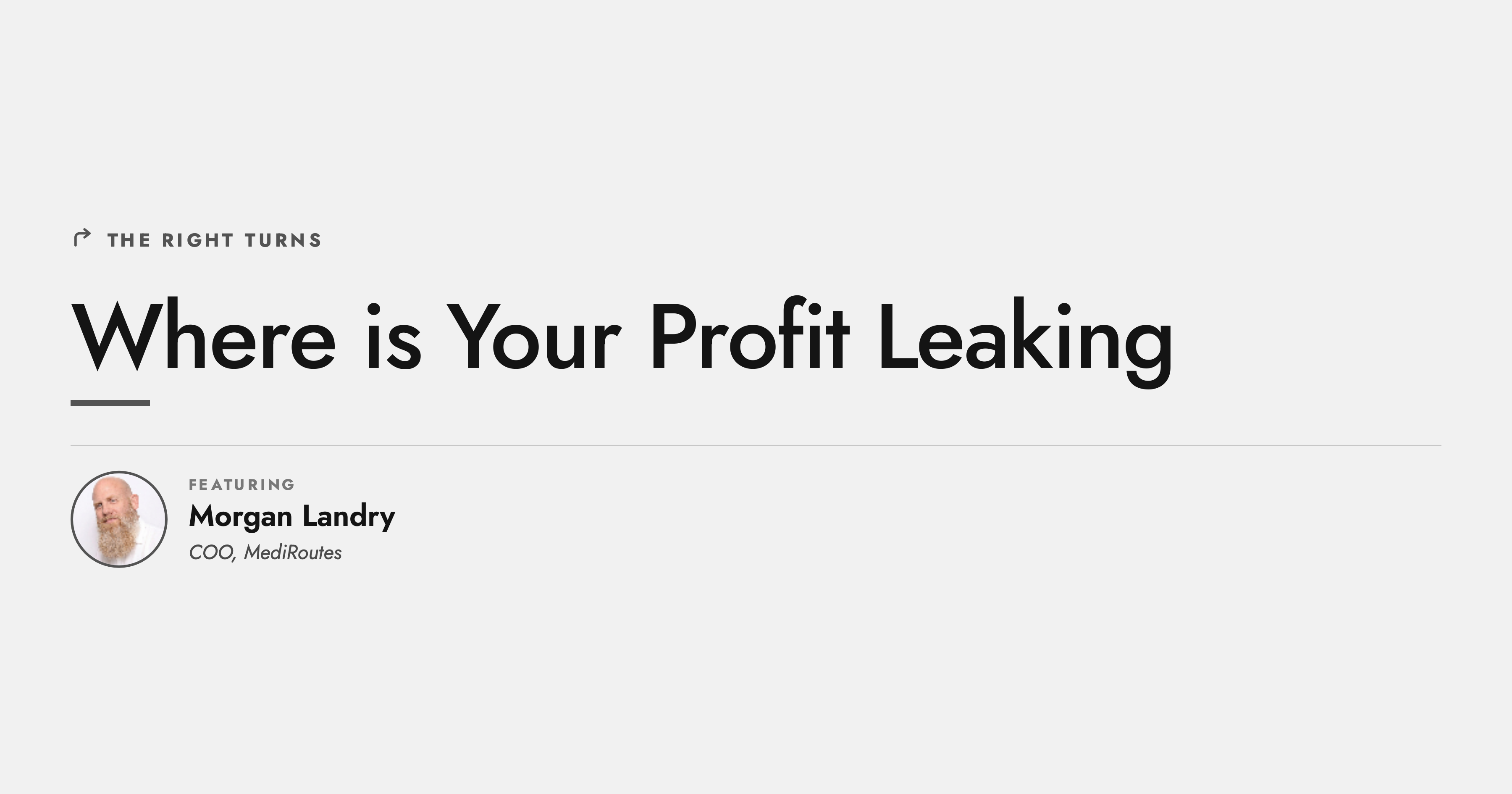 Identifying and Fixing Profit Leaks in NEMT Operations